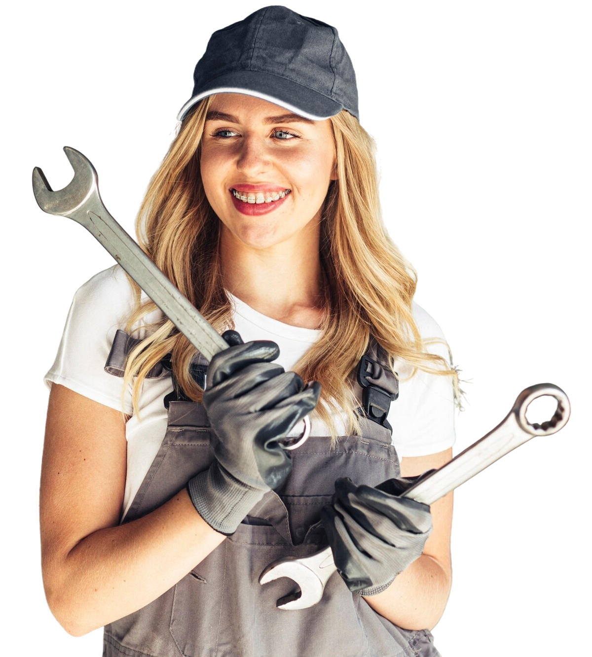 auto-service-with-beautiful-woman-employee